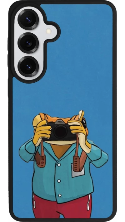 Coque Samsung Galaxy S26+ - Silicone rigide noir Frog with camera DTMF