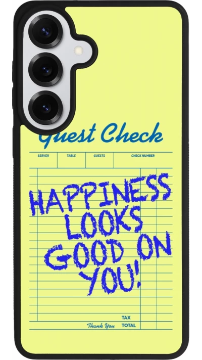 Coque Samsung Galaxy S26+ - Silicone rigide noir Guest check 2026
