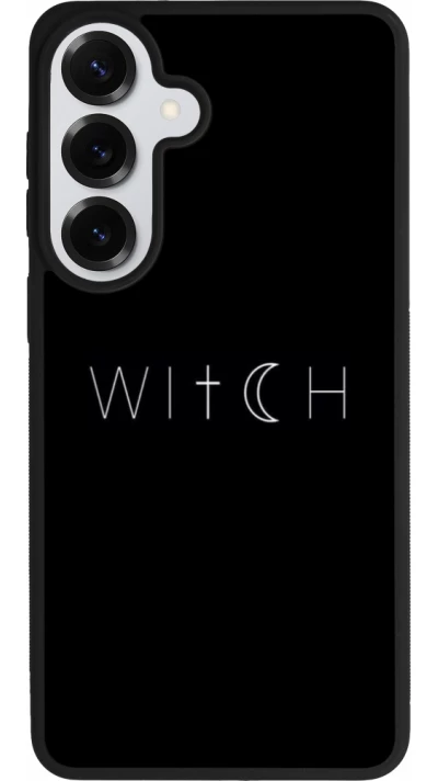 Coque Samsung Galaxy S26+ - Silicone rigide noir Halloween 22 witch word
