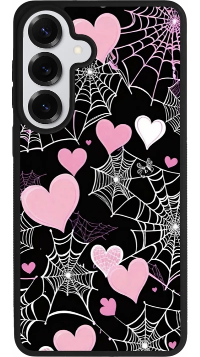 Coque Samsung Galaxy S26+ - Silicone rigide noir Halloween 2024 girly