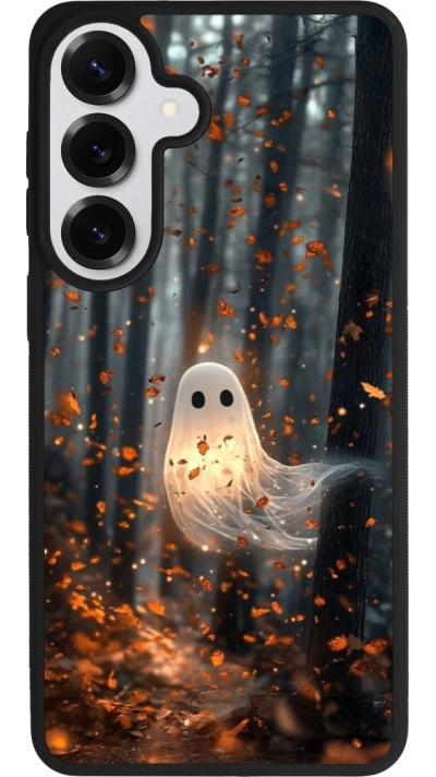 Coque Samsung Galaxy S26+ - Silicone rigide noir Halloween 2025 Ghost in the forest