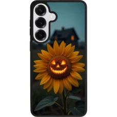 Samsung Galaxy S26+ Case Hülle - Silikon schwarz Halloween 2026 Evil Sunflower