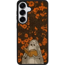 Samsung Galaxy S26+ Case Hülle - Silikon schwarz Halloween 2026 Ghost reading