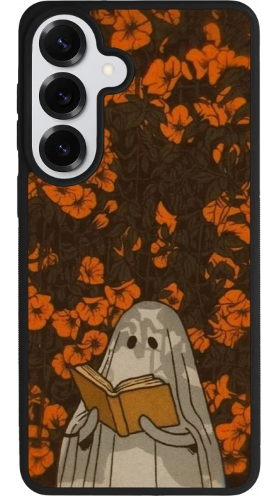 Samsung Galaxy S26+ Case Hülle - Silikon schwarz Halloween 2026 Ghost reading
