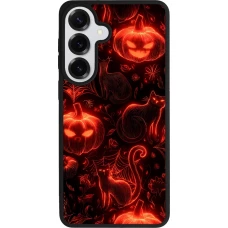 Samsung Galaxy S26+ Case Hülle - Silikon schwarz Halloween 2026 Pattern Halloween