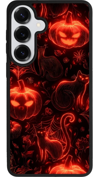 Samsung Galaxy S26+ Case Hülle - Silikon schwarz Halloween 2026 Pattern Halloween
