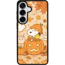 Samsung Galaxy S26+ Case Hülle - Silikon schwarz Halloween 2026 Snoopy Halloween