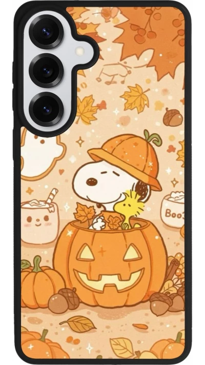 Samsung Galaxy S26+ Case Hülle - Silikon schwarz Halloween 2026 Snoopy Halloween