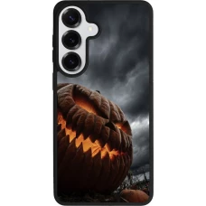Samsung Galaxy S26+ Case Hülle - Silikon schwarz Halloween 2026 The Wicked Pumpkin