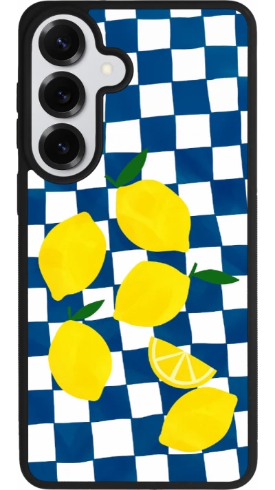 Coque Samsung Galaxy S26+ - Silicone rigide noir Illustration lemons 2026