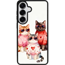Samsung Galaxy S26+ Case Hülle - Silikon schwarz Saint Valentines Day 26 Cat Love