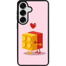 Coque Samsung Galaxy S26+ - Silicone rigide noir Saint Valentines Day 26 Puzzle