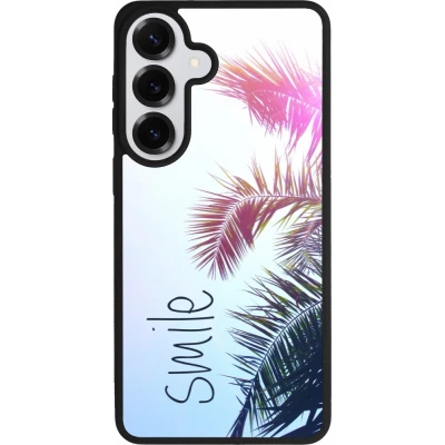 Coque Samsung Galaxy S26+ - Silicone rigide noir Smile 05