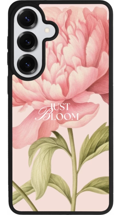 Coque Samsung Galaxy S26+ - Silicone rigide noir Just Bloom Spring 2026