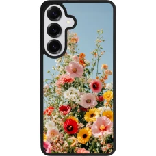 Samsung Galaxy S26+ Case Hülle - Silikon schwarz Spring flowers Spring 2026