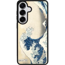 Coque Samsung Galaxy S26+ - Silicone rigide noir Tableau art - La Grande Vague de Kanagawa - Hokusai