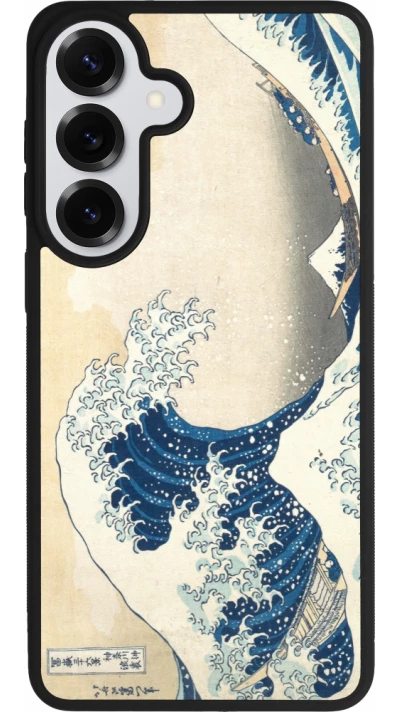 Samsung Galaxy S26+ Case Hülle - Silikon schwarz Kunstbild - Die große Welle vor Kanagawa - Hokusai
