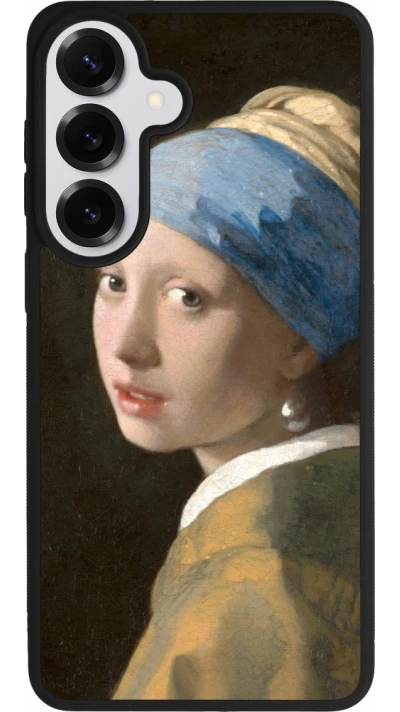 Samsung Galaxy S26+ Case Hülle - Silikon schwarz Kunstbild - Das Mädchen mit dem Perlenohrring - Jan Vermeer