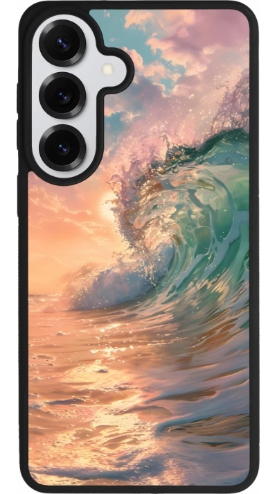 Samsung Galaxy S26+ Case Hülle - Silikon schwarz Wave Sunset
