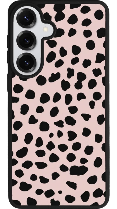 Samsung Galaxy S26+ Case Hülle - Silikon schwarz Wild Leopard Pink