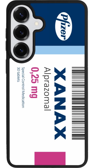 Samsung Galaxy S26+ Case Hülle - Silikon schwarz Xanax Alprazolam 2025