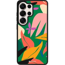 Coque Samsung Galaxy S26 Ultra - Silicone rigide noir Abstract Jungle