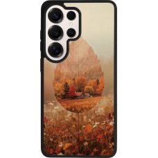 Coque Samsung Galaxy S26 Ultra - Silicone rigide noir Autumn 26 Autumn leaf
