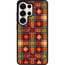 Coque Samsung Galaxy S26 Ultra - Silicone rigide noir Autumn 26 Autumn pattern