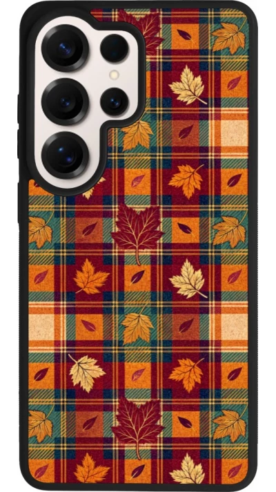 Coque Samsung Galaxy S26 Ultra - Silicone rigide noir Autumn 26 Autumn pattern