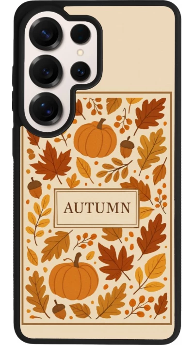Coque Samsung Galaxy S26 Ultra - Silicone rigide noir Autumn 26 Hello autumn