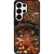 Coque Samsung Galaxy S26 Ultra - Silicone rigide noir Autumn 26 Hobbit house