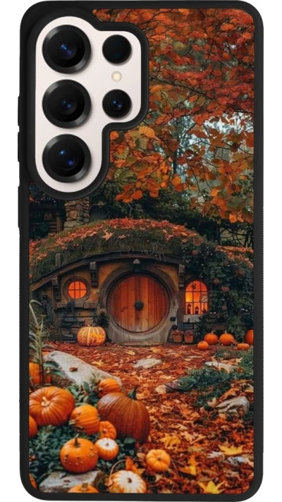Coque Samsung Galaxy S26 Ultra - Silicone rigide noir Autumn 26 Hobbit house
