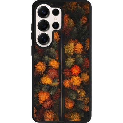 Coque Samsung Galaxy S26 Ultra - Silicone rigide noir Autumn 26 Road in autumn