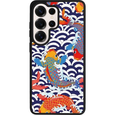 Samsung Galaxy S26 Ultra Case Hülle - Silikon schwarz Easter 2023 japanese fish
