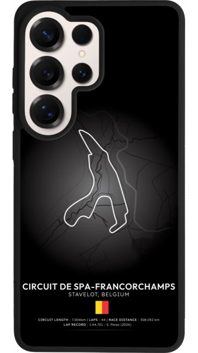 Coque Samsung Galaxy S26 Ultra - Silicone rigide noir F1 Track 2025 Belgium
