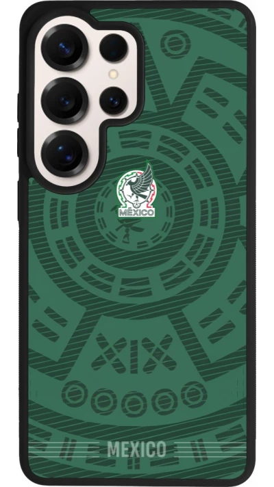 Samsung Galaxy S26 Ultra Case Hülle - Silikon schwarz Mexiko 2026 personalisierbares Fussballtrikot