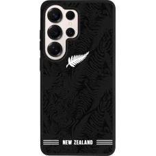 Samsung Galaxy S26 Ultra Case Hülle - Silikon schwarz Neuseeland 2026 personalisierbares Fussballtrikot