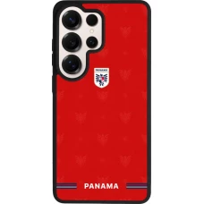 Samsung Galaxy S26 Ultra Case Hülle - Silikon schwarz Panama 2026 personalisierbares Fussballtrikot