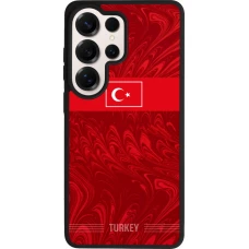 Samsung Galaxy S26 Ultra Case Hülle - Silikon schwarz Türkei 2026 personalisierbares Fussballtrikot