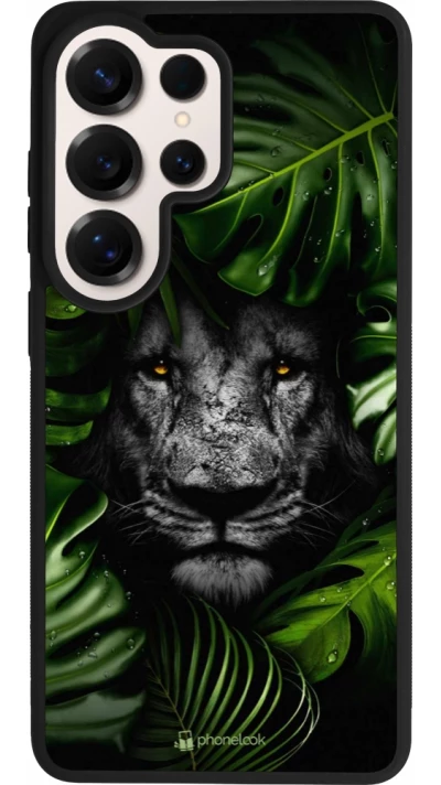 Coque Samsung Galaxy S26 Ultra - Silicone rigide noir Forest Lion