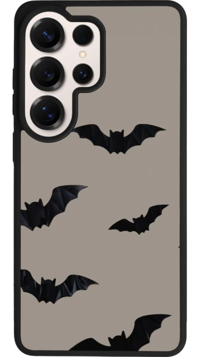 Samsung Galaxy S26 Ultra Case Hülle - Silikon schwarz Halloween 2026 Bats