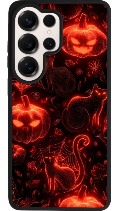 Samsung Galaxy S26 Ultra Case Hülle - Silikon schwarz Halloween 2026 Pattern Halloween