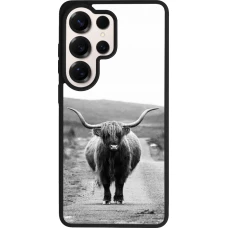 Samsung Galaxy S26 Ultra Case Hülle - Silikon schwarz Highland cattle