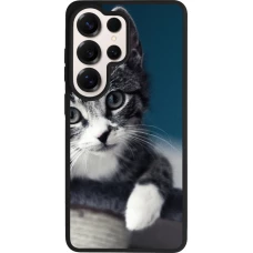 Coque Samsung Galaxy S26 Ultra - Silicone rigide noir Meow 23