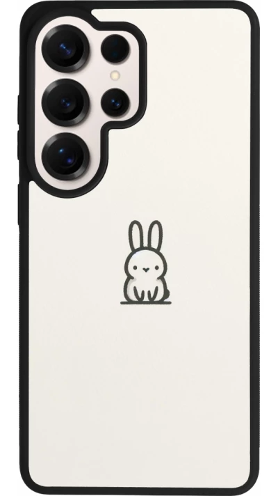 Samsung Galaxy S26 Ultra Case Hülle - Silikon schwarz Minimal Häschen Süße