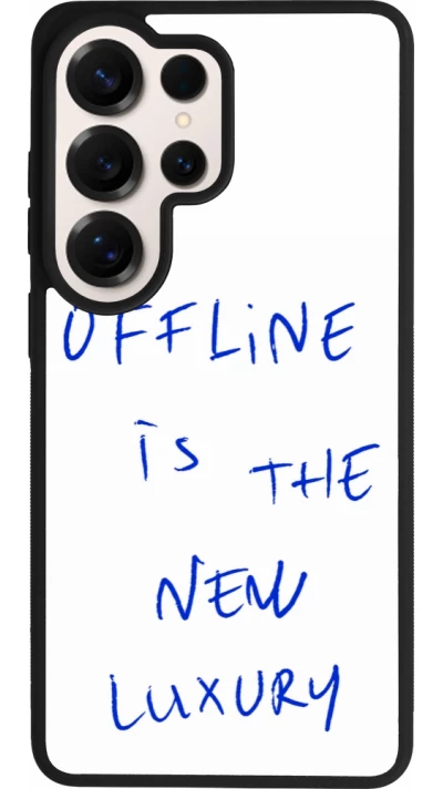 Samsung Galaxy S26 Ultra Case Hülle - Silikon schwarz Offline is the new luxury