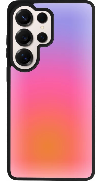 Samsung Galaxy S26 Ultra Case Hülle - Silikon schwarz Orange Pink Blue Gradient