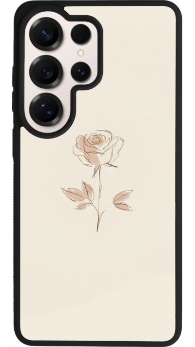 Samsung Galaxy S26 Ultra Case Hülle - Silikon schwarz Rosa Sand Minimalistisch