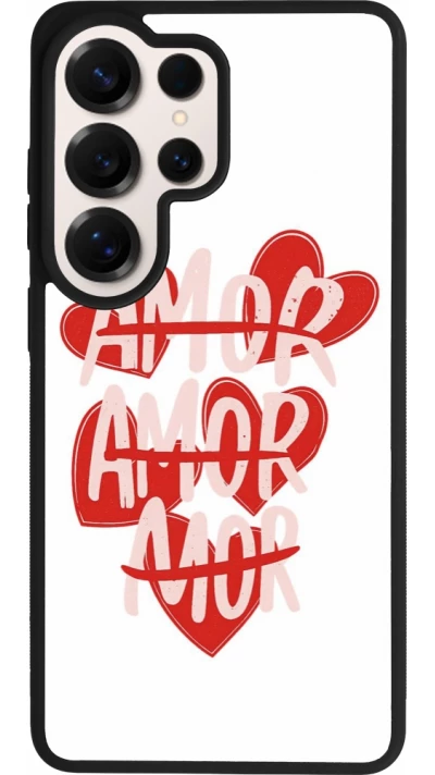 Samsung Galaxy S26 Ultra Case Hülle - Silikon schwarz Saint Valentines Day 26 Amor