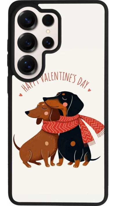 Samsung Galaxy S26 Ultra Case Hülle - Silikon schwarz Saint Valentines Day 26 Happy Valentine